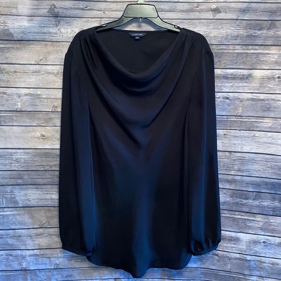 Lands End cowl neck blouse - Picture 1 of 5